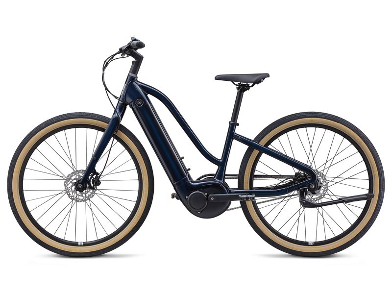 Momentum Transend E+ Mid-Step 2024 Electric Hybrid Bike - Ink-1